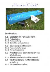 Unterrichtsvorbereitung - Hans im Glück 