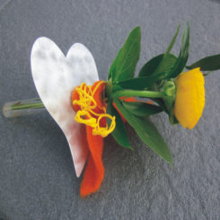 Materialset Herz Vase 