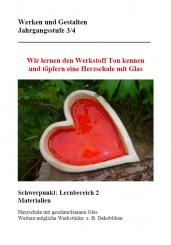 Unterrichtsvorbereitung - Gestalten mit Ton 