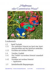 Unterrichtsvorbereitung - Hüpfmaus 