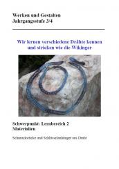 Unterrichtsvorbereitung - Metall/Draht 