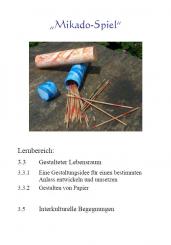 Unterrichtsvorbereitung - Mikado 