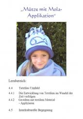 Unterrichtsvorbereitung - Mola-Mütze 
