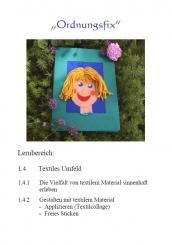 Unterrichtsvorbereitung - Ordnungsfix 