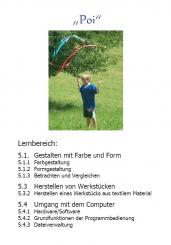 Unterrichtsvorbereitung - Poi 