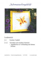 Unterrichtsvorbereitung - Schmetterlingsbild 
