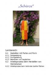 Unterrichtsvorbereitung - Schürze 