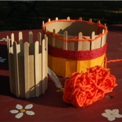 Materialset Strickring klein 