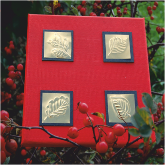 Materialset Metall Inchie Keilrahmen 