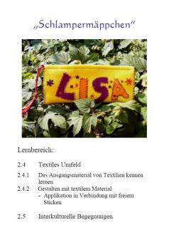 Unterrichtsvorbereitung - Schlampermäppchen 