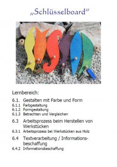 Unterrichtsvorbereitung - Schlüsselboard 