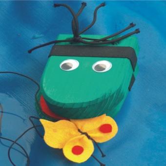 Materialset Schnappi Frosch 